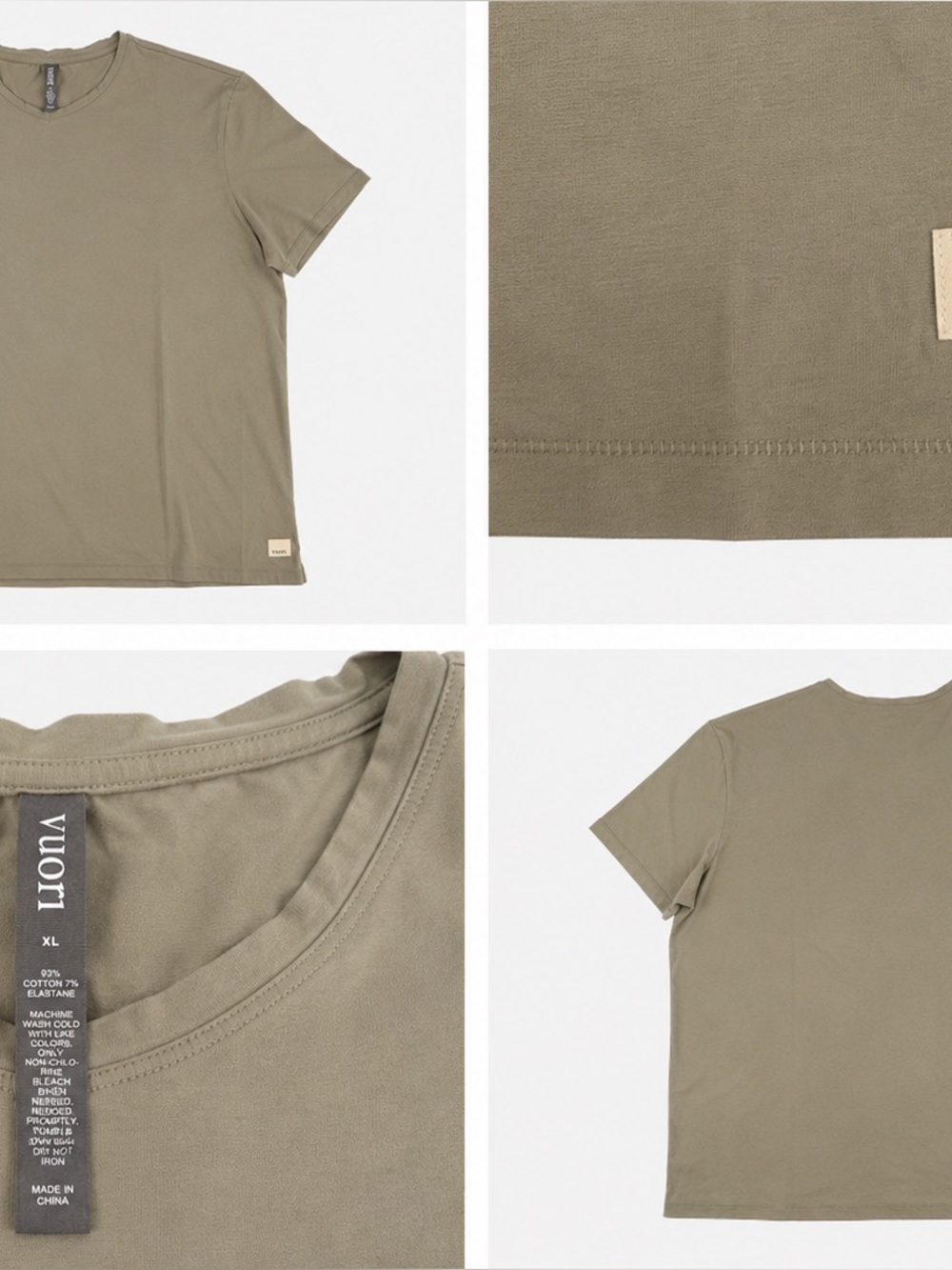 Vuori Short Sleeve Tee in Olive